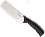 6-Inch Ceramic Nakiri Knife: Lightweight, Precision Slicing for Cooking
