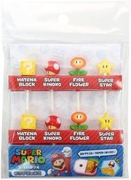 Cute Mario Fire Flower Bento Picks (Japan)
