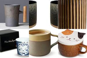 9 Exquisite Japanese Ceramic Coffee Cups