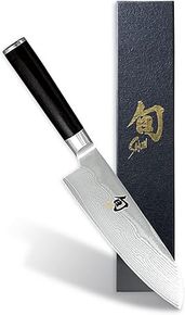 Shun Classic Santoku Knife (7-inch, handcrafted in Japan)
