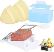 Spam Musubi & Onigiri Maker Kit with Sesame Paste Maker and Butter/Cheese Slicer
