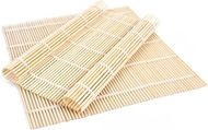 Bamboo Sushi Rolling Mats & Bazooka (2-pack, 9.5"x9.6")
