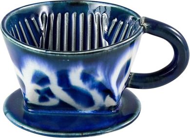 Asayu Ceramic Coffee Pour Over Set (Ocean Blue)
