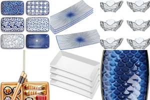 10 Stunning Glass Sushi Plates You'll Love