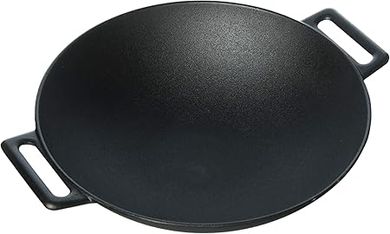 Jim Beam Cast Iron Grilling Wok & Griddle
