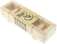 Rectangular Wooden Sushi Press (8.5" x 2.75")
