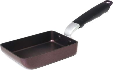 TECHEF Mini Tamagoyaki Pan: PFOA-free nonstick, Korean-made.
