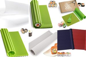 silicone sushi rolling mat