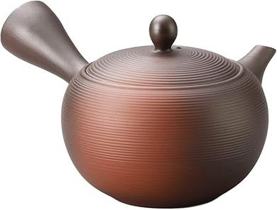 Tokoname Yūhen Clay Kyusu Teapot (11.8 oz)
