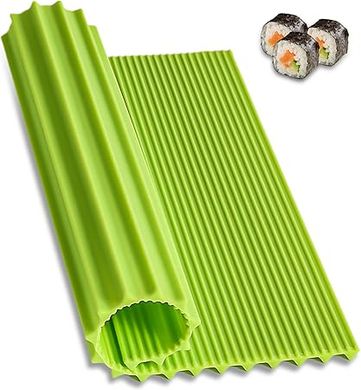 Premium Silicone Sushi Rolling Mat: Easy, Reusable for Kids & Beginners
