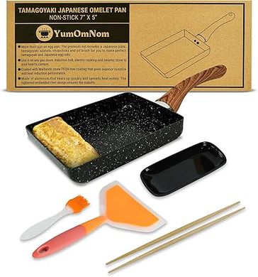 Nonstick Rectangular Tamagoyaki Pan (Omelette Maker)
