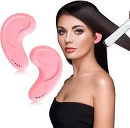 Reusable Silicone Ear Protectors: Prevent burns & stains from hot styling tools.
