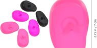 Silicone Ear Covers: Waterproof Heat Protection for Hair Styling
