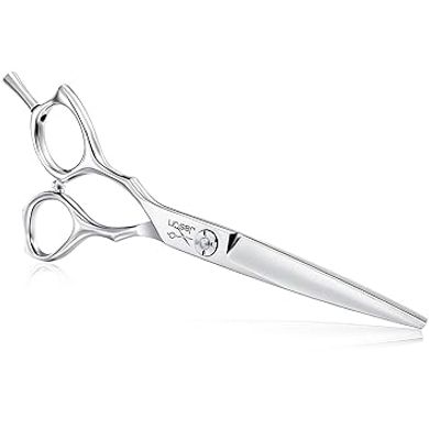 JASON Professional Left-Handed Barber Scissors: Japanese Steel, Razor-Sharp
