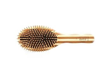 Eco-Friendly Bamboo Hairbrush:  Gentle Bristles for Healthy Hair
