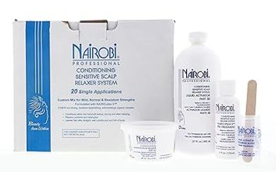 Nairobi Sensitive Scalp Relaxer Kit (20 applications)
