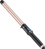 1-Inch Ceramic Curling Wand: Dual Voltage, 10 Heat Settings
