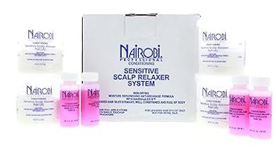 Nairobi Sensitive Scalp Relaxer Kit (4 Count)
