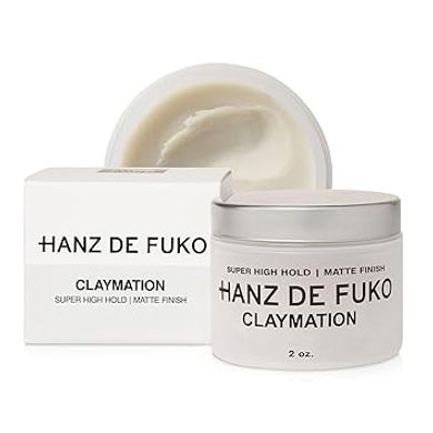 Hanz de Fuko Claymation: High-Hold Matte Styling Clay for Men
