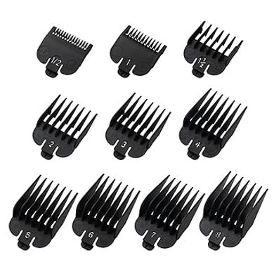 Wahl/Babyliss Clipper Guard Set (1/16" - 1", 10-piece)
