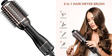 Nimmu 4-in-1 Hair Dryer & Styler: Oval Ceramic Barrel
