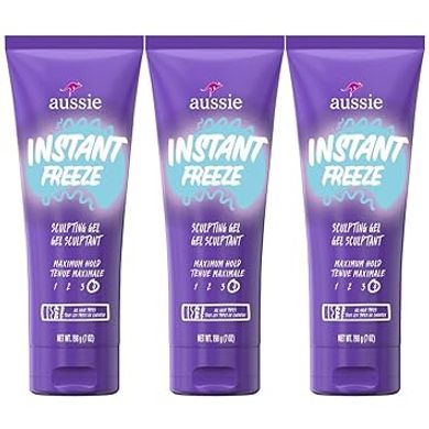 Aussie Freeze Sculpting Gel: Maximum Hold, Triple Pack
