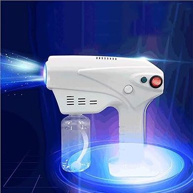 Portable Nano Steam Hair Steamer: Blue Micro Mist Sprayer
