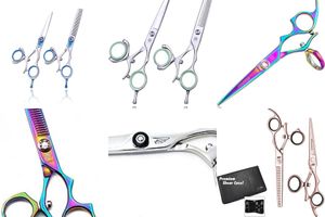 swivel hair scissors