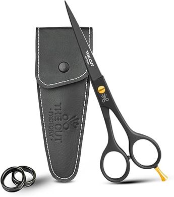 Professional 6.5" Hair Cutting Scissors: Ultra-Sharp, Ergonomic Design
