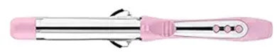 CHI x Barbie Dream Pink Curling Iron, Hair Curler Creates Shiny, Frizz-Free, & Healthy Hair, Includes Compact Mirror & Carrying Bag, 1.25"" Barrel