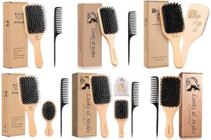 boar bristle hair brushes