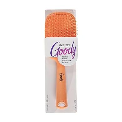 Goody Style Boost Paddle Brush: Detangles, Styles, Reduces Frizz (Thick Hair)
