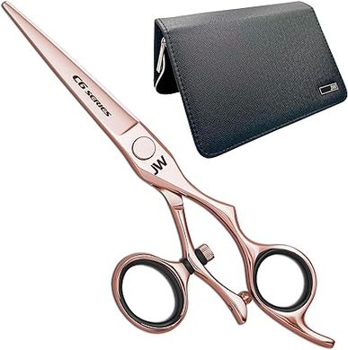 JW Professional Rose Gold Swivel Thumb Shear (5.25")
