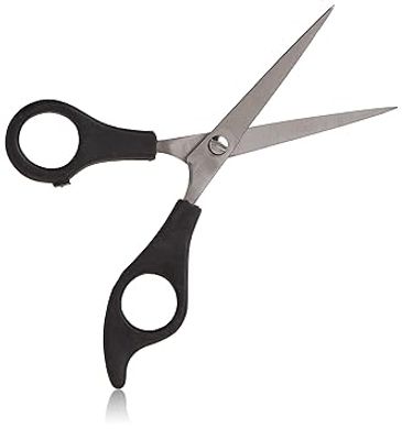 Diane Daffodil 5" Black Hair Cutting Shears (Salon/Home)
