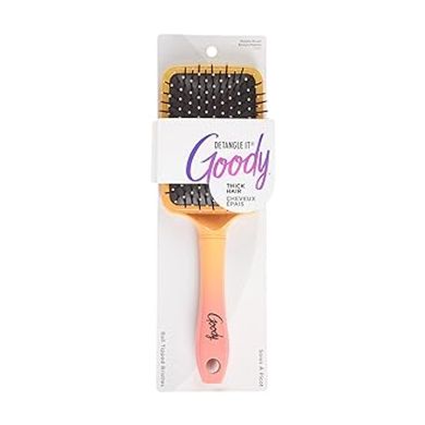 Goody Dream Detangler Paddle Brush: Smooths, Styles Thick, Ombre Hair.
