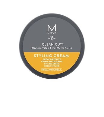 Mitch Clean Cut Styling Cream: Medium Hold, Semi-Matte Finish
