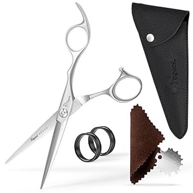 Fagaci Professional Hair Cutting Scissors Set (6")
