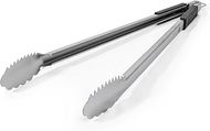 Heavy-Duty 24" Stainless Steel BBQ Grill Tongs with Heat-Resistant Grips
