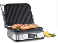 Cuisinart 5-in-1 Electric Griddler: LCD Display, Sear Function, Stainless Steel 
