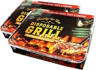 Portable Kosher Charcoal Grill (2-Pack) 
