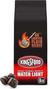 Kingsford Match Light Charcoal Briquettes for Grilling (8 lbs)
