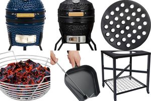 Big Green Egg charcoal grill