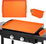 Blackstone Silicone Griddle Cover Mat (22"): Heavy-duty, reusable protection against rust and insects.
