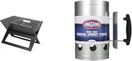 Fire Sense Charcoal Grill & Kingsford Chimney Starter
