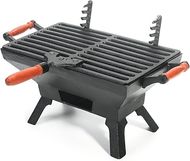 Sungmor Cast Iron Charcoal Grill: Portable BBQ for Steak, Chicken & More 
