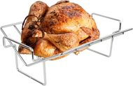 Versatile Stainless Steel Roasting & Smoking Rack for Kamado Grills (BGE, Kamado Joe, etc.)
