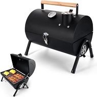 Joyfair Portable Charcoal Grill: Small, Heavy-Duty Tabletop BBQ for Camping & Parties 
