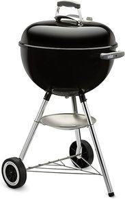 Weber Original 18-Inch Kettle Charcoal Grill (Black) 
