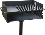 Pilot Rock Jumbo Park Style Charcoal Grill 
