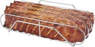 Extra-Long Rib Rack for Smokers & Grills (Holds 3 Racks)
